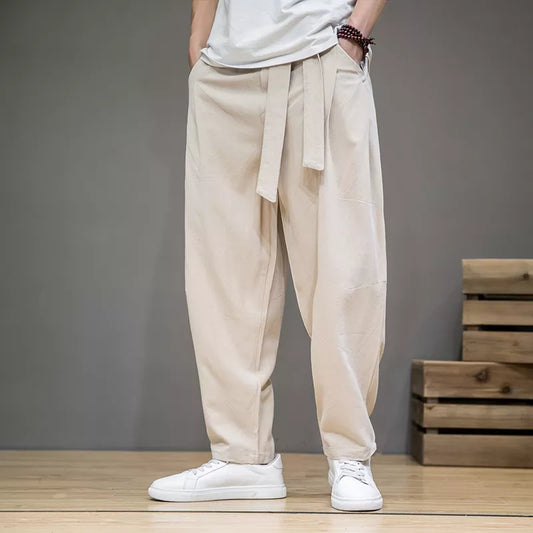 Cotton / Linen Loose Pants